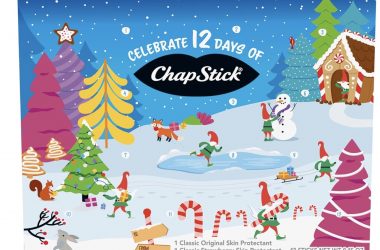 ChapStick Holiday 12 Day Advent Calendar Just $17.99! Fun Stocking Stuffer!